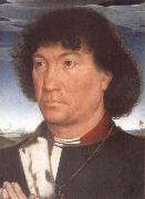 Hans Memling Portrait of a Man at Prayer before a Landscape china oil painting artist